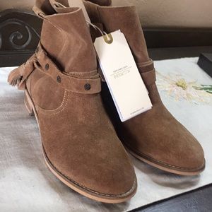Tan Suede Boots